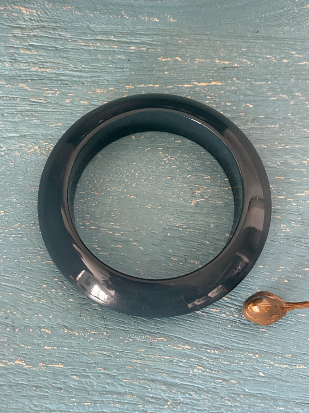 Ben Amun blue resin bangle